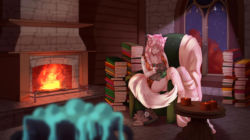 Youtuber Cozy Ending Screen