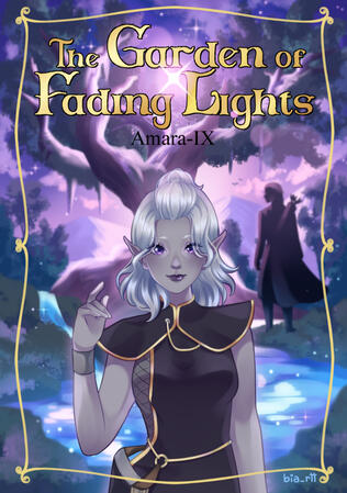 Book Cover "The Garden of Fading Lights"